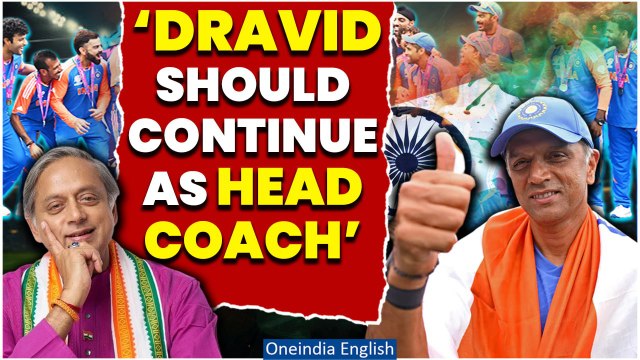 Shashi Tharoor Exclusive: Should Rahul Dravid Continue As BCCI Coach Rather than Gautam Gambhir?