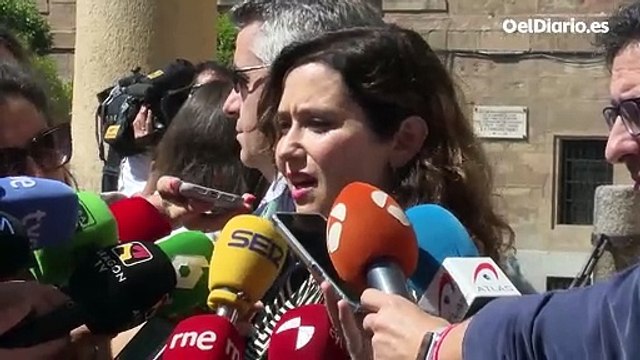 Ayuso pide a Sánchez que cese al fiscal general por desmentir el bulo de Miguel Ángel Rodríguez sobre su pareja