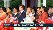 Presiden Jokowi Jadi Inspektur Upacara HUT Bhayangkara ke-78 di Monas