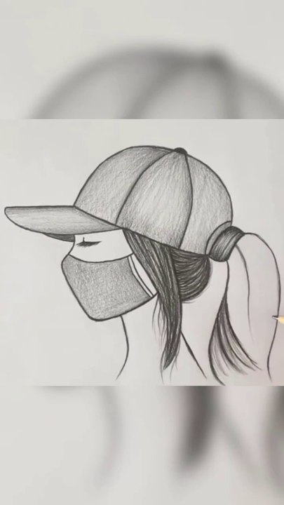 How to draw easy girl drawing