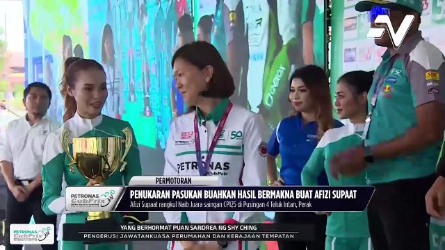 Rezeki tukar pasukan, Afizi Supaat naik podium selepas 7 tahun