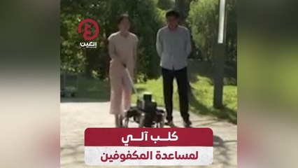 كلب آلي لمساعدة المكفوفين