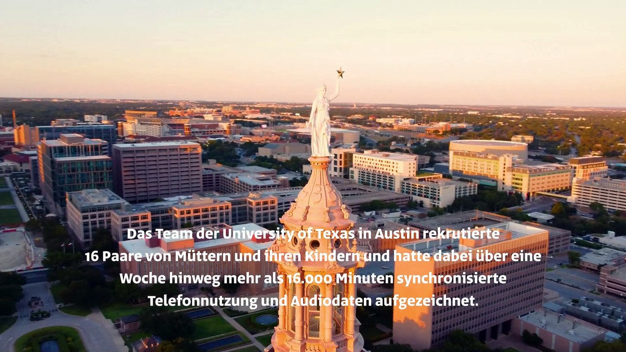 Mütter könnten der Sprachentwicklung ihrer Kinder durch Smartphone-Nutzung schaden