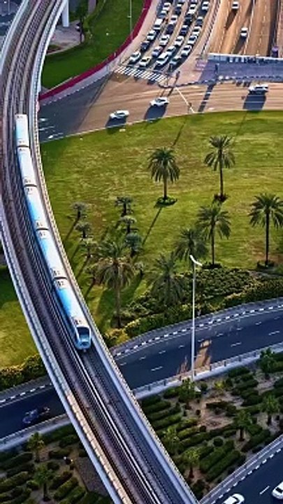 Dubai matro #Burj Khalifa view