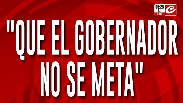 Duras declaraciones de Fernando Burlando: Que el gobernador no se meta