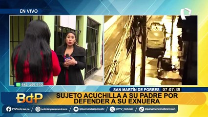Casi mata a su papá: sujeto acuchilla a su progenitor porque defendió a su exnuera en SMP
