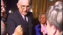 Bignone con personalidades de la cultura (1982)