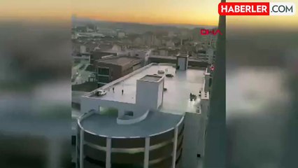Sincan'da Hastane Otoparkında Drift Yapan Sürücülere Cezai İşlem