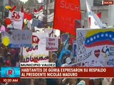 Sucre | Habitantes del mcpio. Valdez marcharon con entusiasmo en respaldo al Pdte. Nicolás Maduro