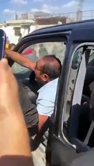 Suriye'de Gaziantep plakalı araca linç girişimi