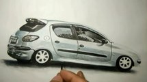 Cara melukis mobil / how to paint a car