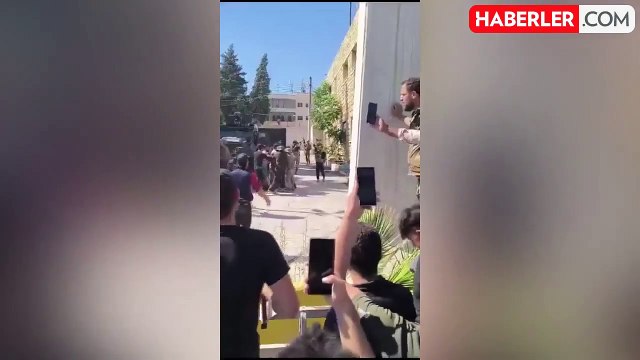 Suriye'de tehlikeli provokasyon! Türk ordusunun kullandığı binaya girmeye çalışanlar, ateş açılarak uzaklaştırıldı