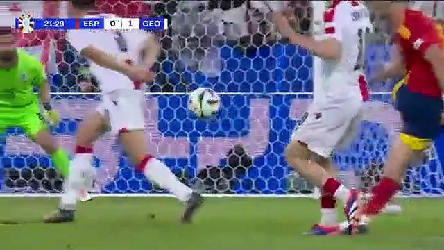 Spain 4-1 Georgia Euro 2024 Match Highlights & Goals