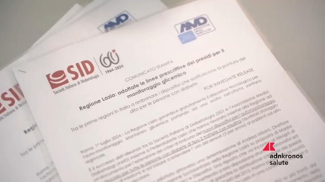 Diabete: Regione Lazio detta nuove linee guida per il monitoraggio glicemico