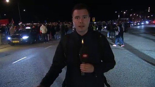 Demonstranter går hjem efter Israel ikke vandt dette års Eurovision Song Contest i Sverige |2024| DR