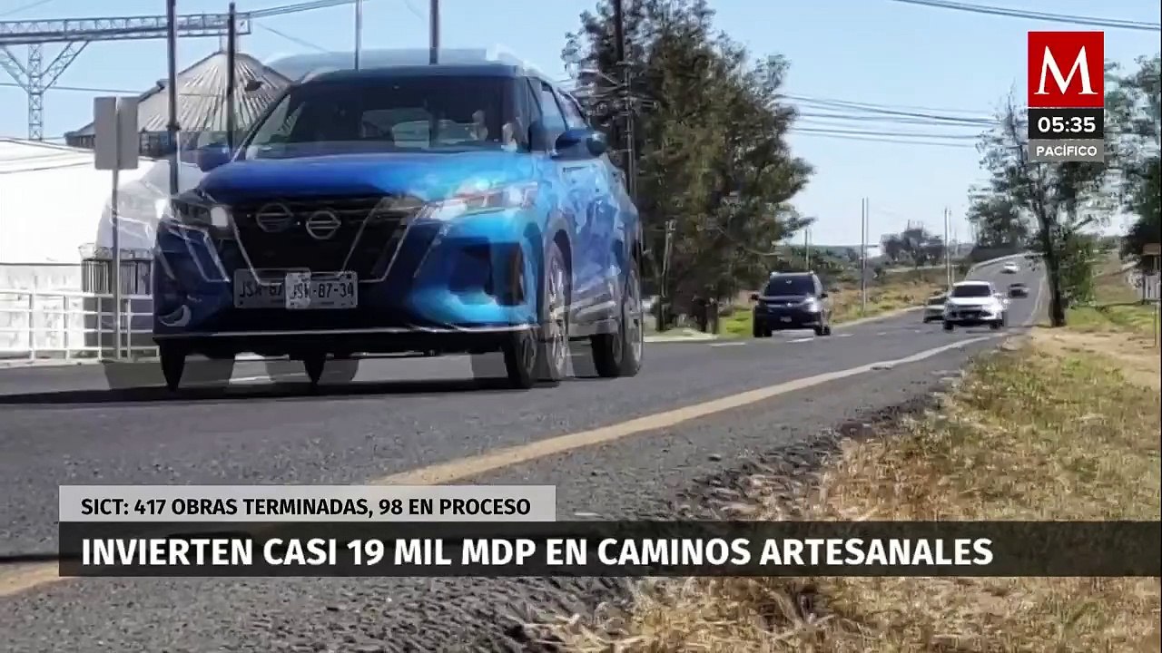 SICT concluirá 417 caminos artesanales con una...