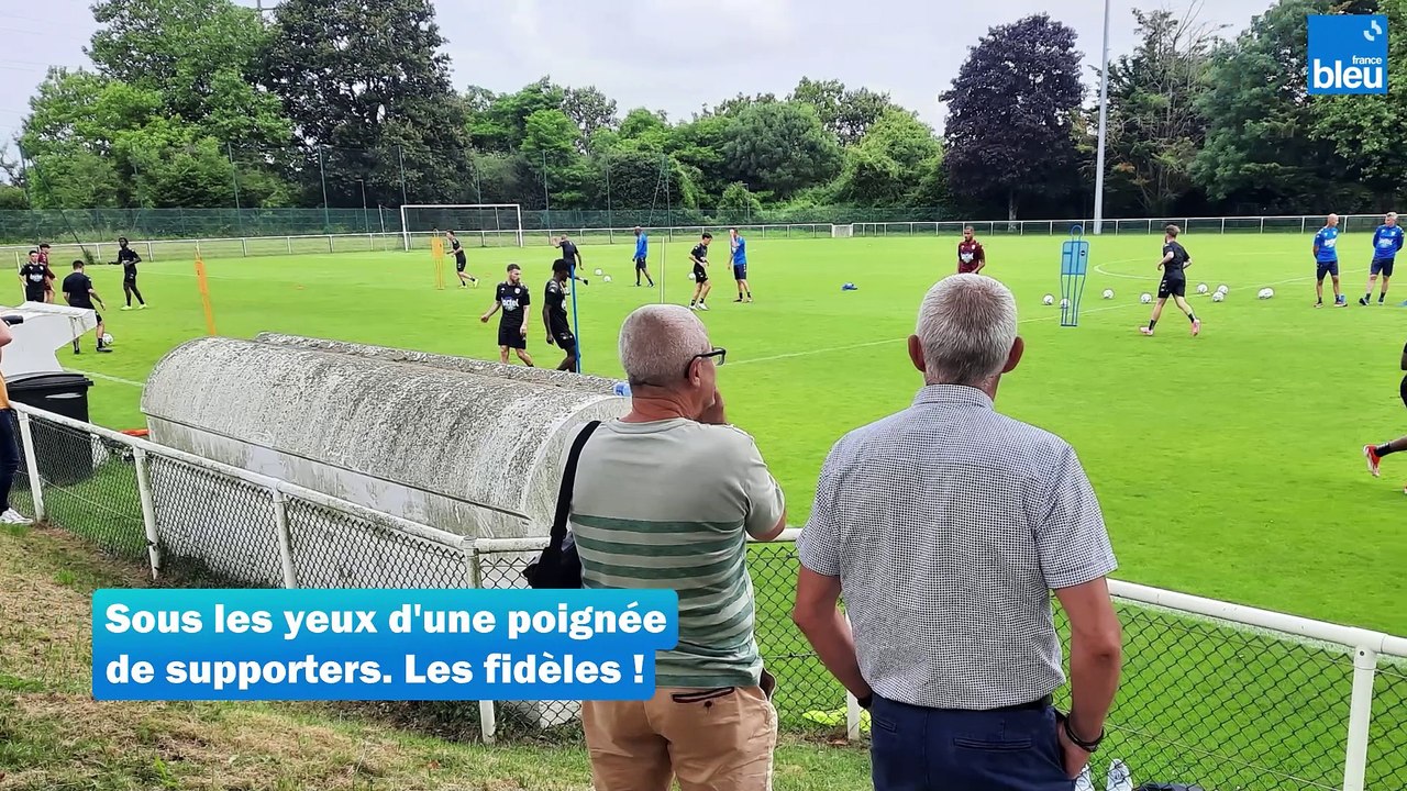 La reprise de l'entraînement du Stade Lavallois (01/07/2024)