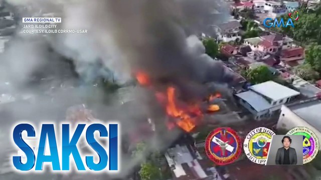 17 bahay, nasunog; nasa 200 nasunugan, tumutuloy muna sa evacuation center | Saksi