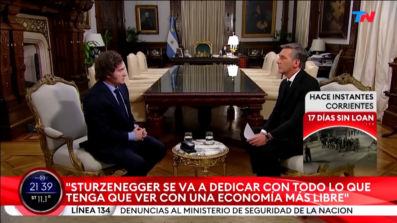 Milei aseguró que Sturzenegger se integrará al gabinete en julio: "Se va a dedicar con todo lo que tenga que ver con una economía más libre"