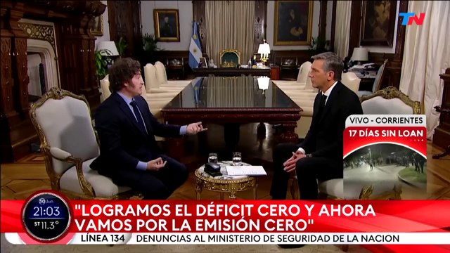 Milei describió los lineamientos económicos de la fase 2 de su gobierno: es la emisión cero
