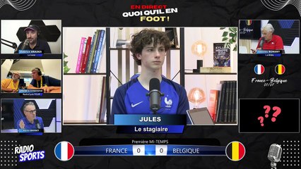 Le live Radio Sports ! Quoi qu'il en foot, votre rendez-vous #euro2024 France - Belgique