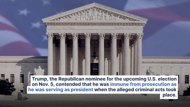 Supreme Court Reverses Ruling On Donald Trump's Immunity Claim