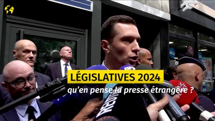 Législatives 2024 : Jordan Bardella et Marine Le Pen en première page des médias internationaux