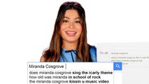 Miranda Cosgrove Answers The Web's Most Searched Questions
