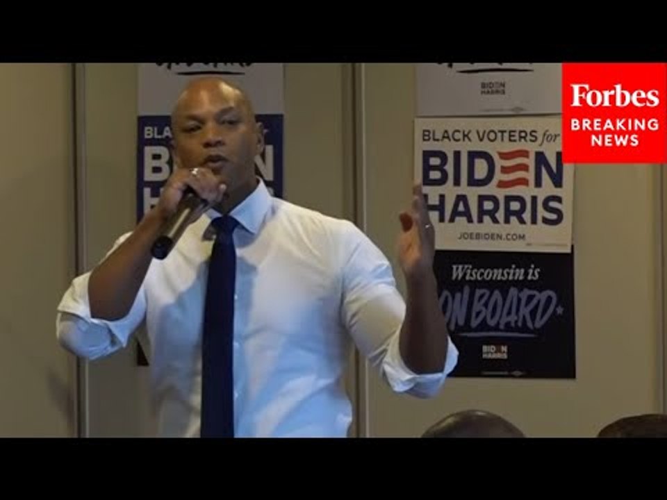 BREAKING NEWS: Wes Moore Holds Biden 2024 Campaign Event As Calls Grow For POTUS To Quit Race