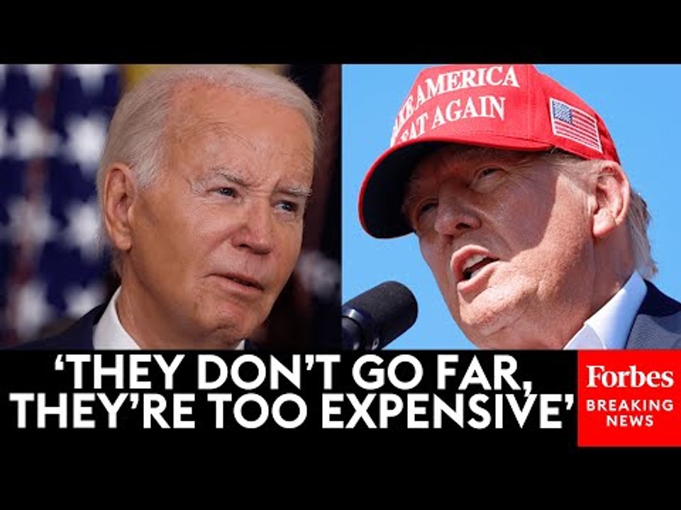 ‘Stupid, Stupid, Stupid Man’: Trump Slams Biden For EV Mandates At Rally After First Debate