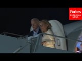WATCH: President Biden Lands In Hagerstown, Maryland To Return To Camp David