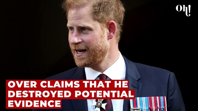 Prince Harry's ESPY honour slammed amid accusations he destroyed evidence in phone hacking case