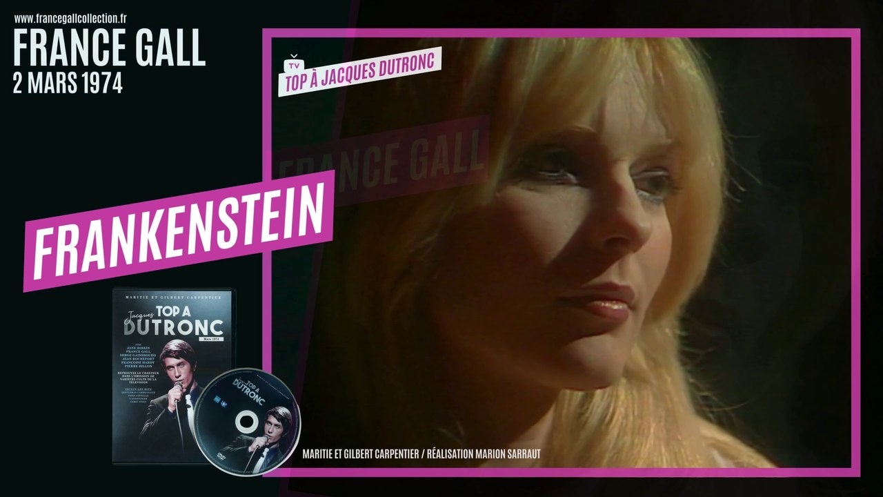 Frankenstein France Gall et Jacques Dutronc Vidéo Dailymotion