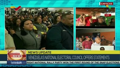 Venezuelan CNE issues statement on mock elections