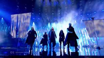 Se øjeblikket: Her synger Rasmussen Danmark i Eurovision-finalen | Eurovision Song Contest 2018 | DR
