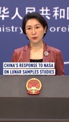 China’s response to NASA on lunar samples studies