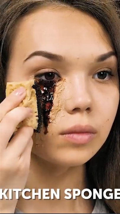 IDÉES DE MAQUILLAGE AMUSANTES ET EFFRAYANTES !  #shorts #tutorial