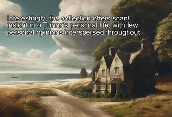 Hidden Letters Reveal New Insights into Alan Turing's Genius 🧠