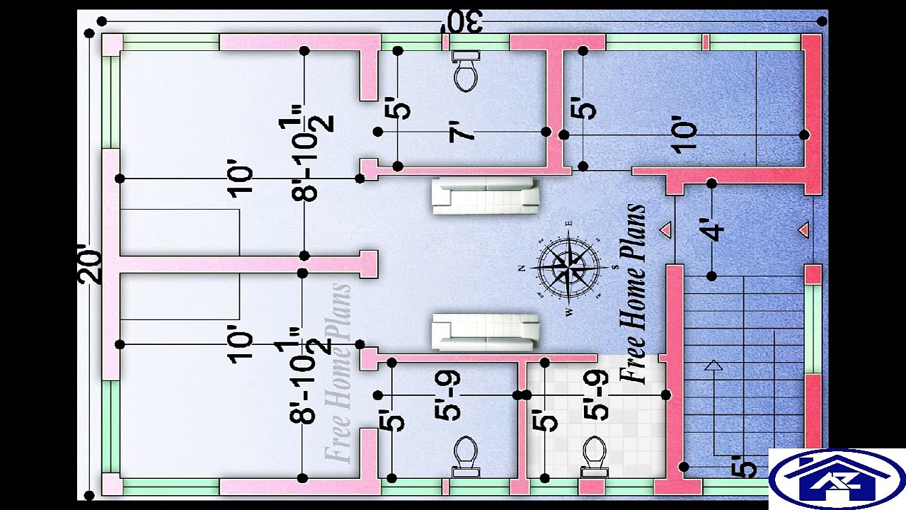 20x30 Home Plan 457