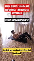 ABS - Esegui Questo Esercizio per Rinforzare e Tonificare gli Addominali
