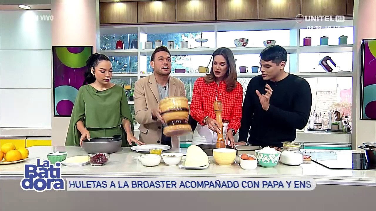 Chuletas a la broaster en La Batidora