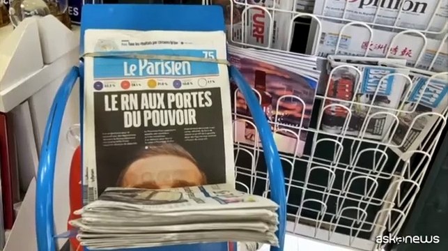 A Parigi i turisti spaventati dall'avanzata della destra estrema