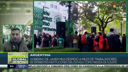 Miles de trabajadores son despedidos en Argentina