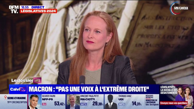 Législatives: Nous ne sommes pas morts , affirme Violette Spillebout (Renaissance)