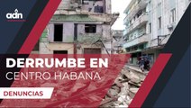 Derrumbe en Centro Habana