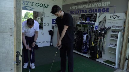 Getting into the swing of it before The Open