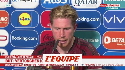 De Bruyne : « C'est décevant » - Foot - Euro 2024 - Belgique