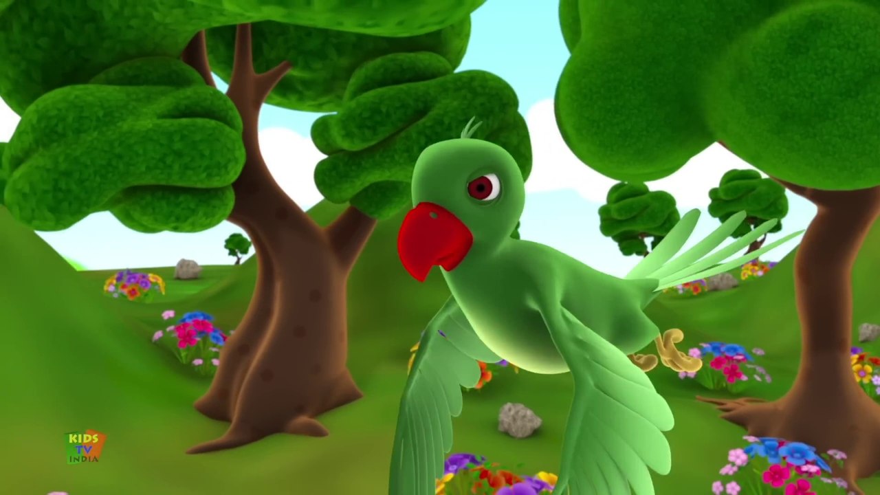 Main Tota Main Tota _ Hind Rhymes For Children _ मैं तोता मैं तोता _ Nursery Rhymes In Hindi(1080P_HD)