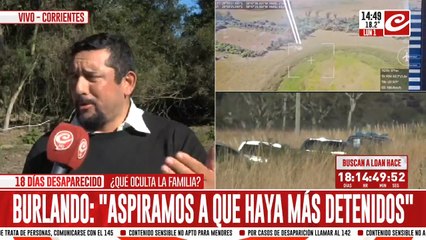 Desaparición de Loan: hablan los periodistas que más conocen el lugar