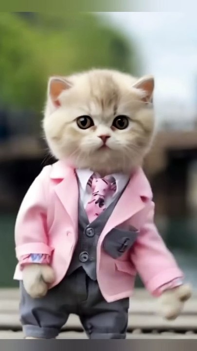 cute cat dance